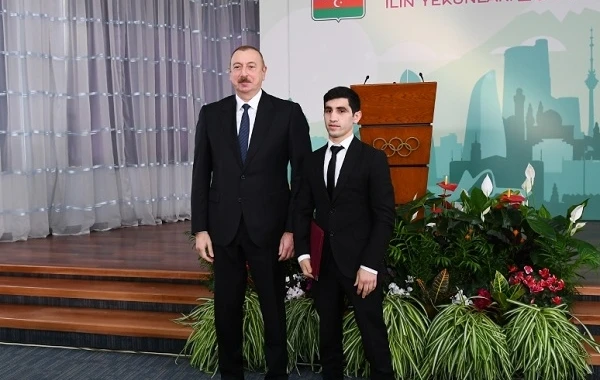 Ильхам Алиев на церемонии, посвященной спортивным итогам 2019 года - ВИДЕО/ФОТО