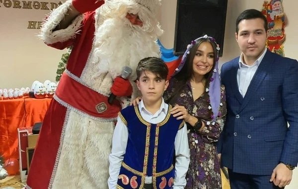 Leyla Əliyeva internat məktəbində - FOTO