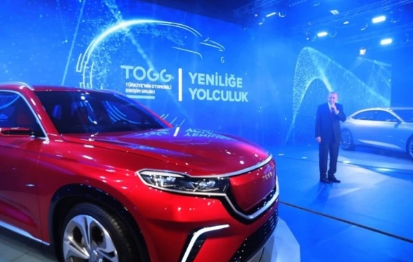 Эрдоган за рулем первого турецкого электрокроссовера - ВИДЕО/ФОТО