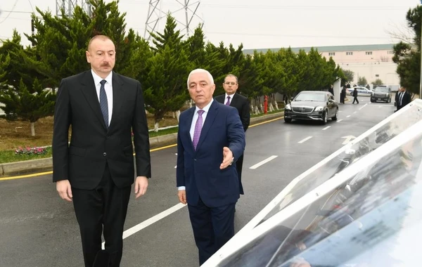 Президент Ильхам Алиев принял участие в открытии подстанции "Мушфиг" - ФОТО