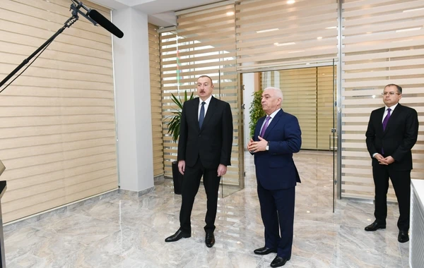 Prezident İlham Əliyev “Müşfiq” yarımstansiyasının açılışında iştirak edib - FOTO