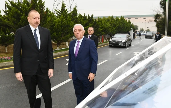 Prezident İlham Əliyev “Müşfiq” yarımstansiyasının açılışında iştirak edib - FOTO
