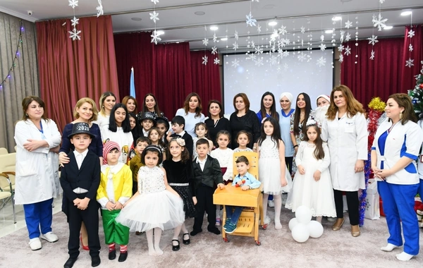 Mehriban Əliyeva Uşaq Psixonevroloji Mərkəzində yaradılan şəraitlə tanış olub - FOTO