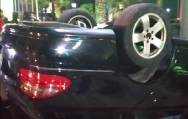 Ağstafada “Mercedes” 4 avtomobilə çırpıldı - 10-dan çox yaralı var - FOTO