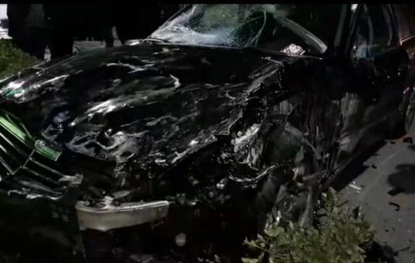 Ağstafada “Mercedes” 4 avtomobilə çırpıldı - 10-dan çox yaralı var - FOTO