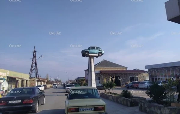 Xaçmazda “Zaporojest” üçün abidə qoyulub - FOTO