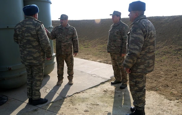 Закир Гасанов проверил боеготовность подразделений ПВО - ФОТО