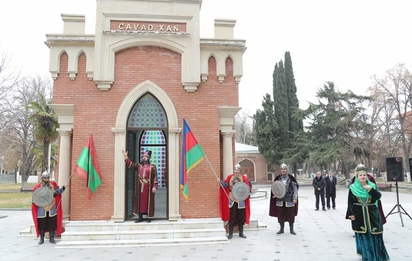 Gəncədə Cavad xanın xatirəsi anılıb - FOTO