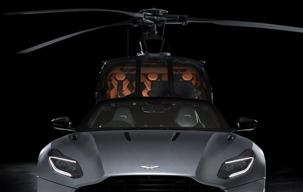 Aston Martin показала свой первый фирменный вертолет - ФОТО