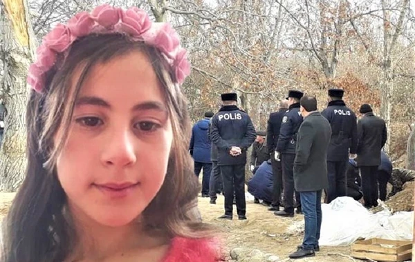 10 yaşlı Nərminin yanmış meyiti götürüldü - FOTO
