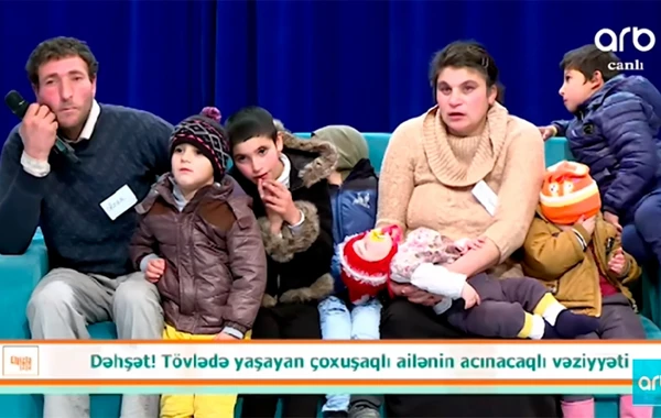 Xaçmazda yaşayan ailə hər kəsi dəhşətə gətirdi - VİDEO