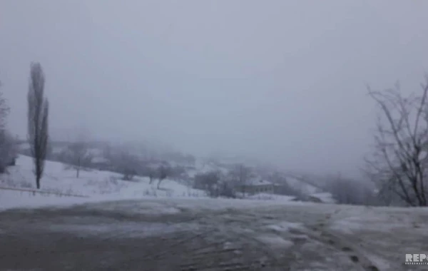 Azərbaycana qar yağdı - FOTO