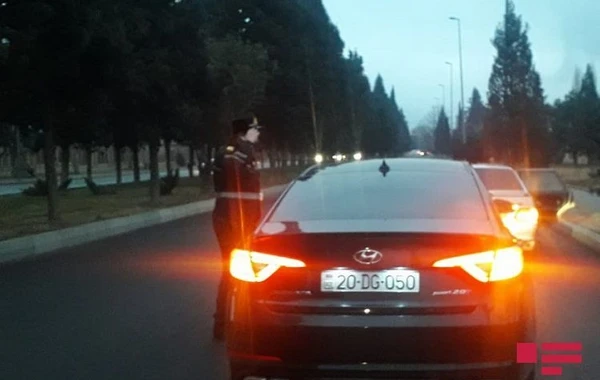 Дорожная полиция провела масштабный рейд в Гяндже - ФОТО