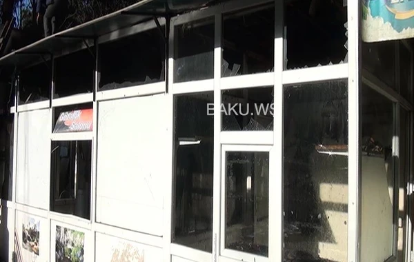 Gəncədə gözəllik salonu yanıb - FOTO - YENİLƏNİB