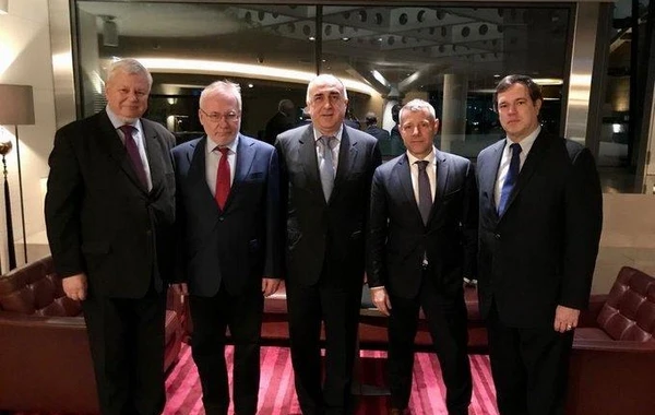 Elmar Məmmədyarov ATƏT-in Minsk Qrupunun həmsədrləri ilə görüşüb