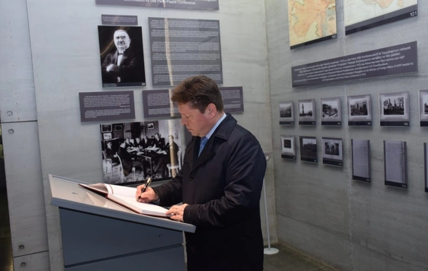 Avropa Şurasının Bakı Ofisinin rəhbəri Quba Soyqırımı Memorial Kompleksində - FOTO