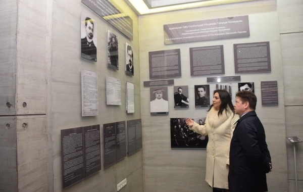 Avropa Şurasının Bakı Ofisinin rəhbəri Quba Soyqırımı Memorial Kompleksində - FOTO