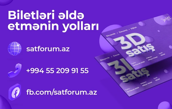 4-cü dəfə keçiriləcək SAT Forumun spikerləri açıqlandı - FOTO