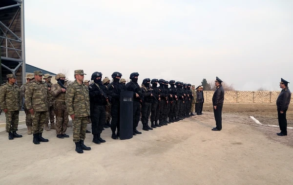 Azərbaycanda xüsusi təyinatlılar üçün yeni poliqon istifadəyə verildi - VİDEO