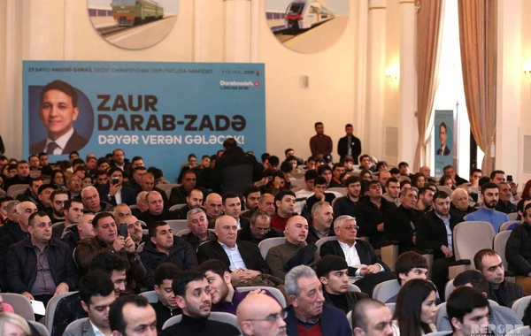 Zaur Darabzadənin seçicilərlə görüşü olub - VİDEO