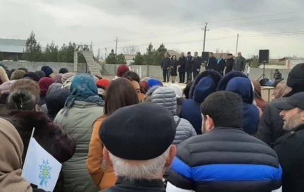 Низами Сафаров провел еще одну встречу с избирателями - ФОТО