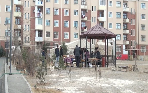 Gəncədə güclü partlayış - yaralılar var - FOTO