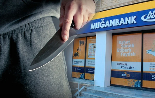 "Muğanbank"da mühafizəçini ağzından bıçaqlayan şəxs saxlanıldı - RƏSMİ - YENİLƏNİB - 1