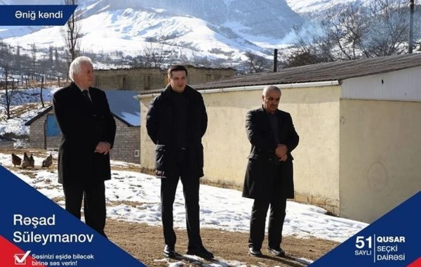 Rəşad Süleymanov daha bir görüş keçirdi - FOTO