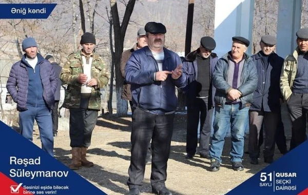 Rəşad Süleymanov daha bir görüş keçirdi - FOTO