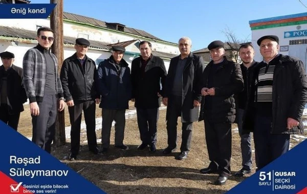 Рашад Сулейманов провел очередную встречу с избирателями - ФОТО