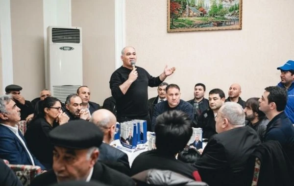 Seçicilər Ülvi Quliyevi izdihamla qarşıladı - FOTO