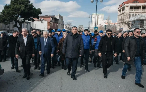 Seçicilər Ülvi Quliyevi izdihamla qarşıladı - FOTO