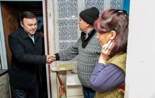 Elnur Allahverdiyev Qarabağ qazilərinin qonağı oldu - FOTO