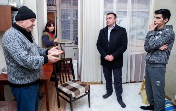 Elnur Allahverdiyev Qarabağ qazilərinin qonağı oldu - FOTO