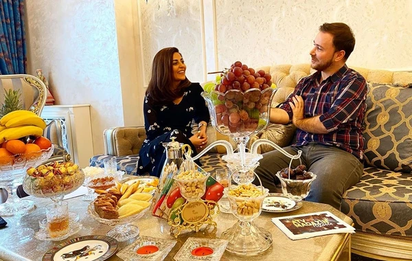 Bu da Gülay Zeynallının dəbdəbəli evi - FOTO