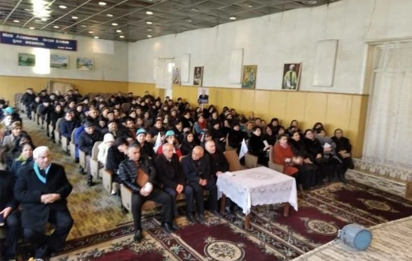 Низами Сафаров продолжает встречи с избирателями - ФОТО