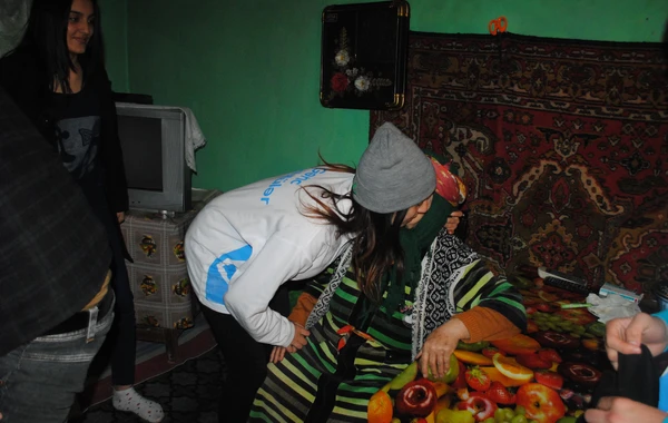 Region gənclərimiz növbəti dəfə “Könüllü qonaq” təşəbbüsünə qoşuldular - FOTO