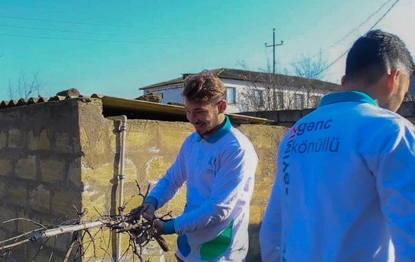 Region gənclərimiz növbəti dəfə “Könüllü qonaq” təşəbbüsünə qoşuldular - FOTO