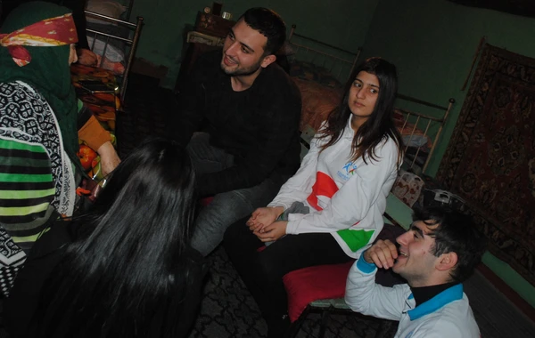 Region gənclərimiz növbəti dəfə “Könüllü qonaq” təşəbbüsünə qoşuldular - FOTO