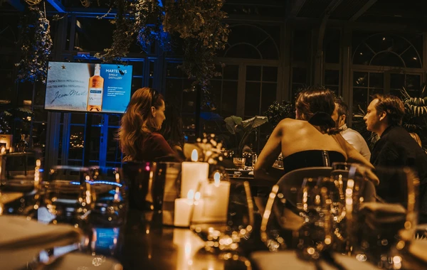 Bakı Martell Konyak evindən şam yeməyi - FOTO