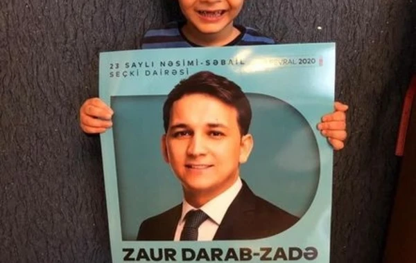 Uşaqlar Zaur Darabzadənin vasitəsi ilə böyükləri seçkilərdə aktiv olmağa çağırdı - FOTO