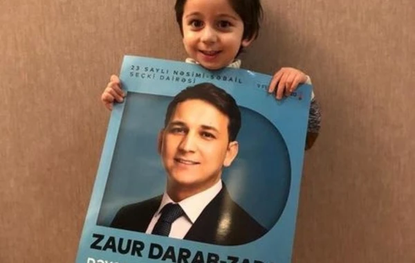 Uşaqlar Zaur Darabzadənin vasitəsi ilə böyükləri seçkilərdə aktiv olmağa çağırdı - FOTO