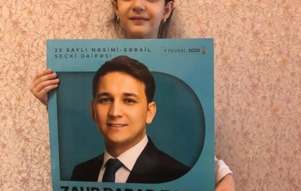 Uşaqlar Zaur Darabzadənin vasitəsi ilə böyükləri seçkilərdə aktiv olmağa çağırdı - FOTO