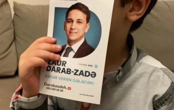 Uşaqlar Zaur Darabzadənin vasitəsi ilə böyükləri seçkilərdə aktiv olmağa çağırdı - FOTO