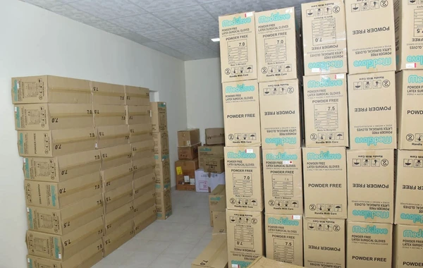 Sumqayıtdan Çinə humanitar yardım göndərildi - FOTO