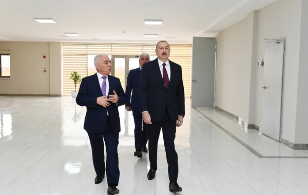 İlham Əliyev “Dübəndi” yarımstansiyasının açılışında - FOTO