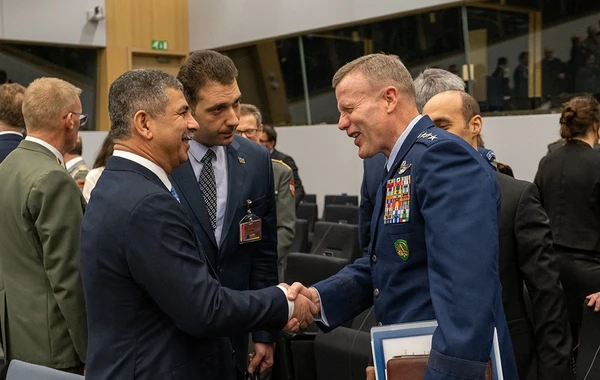 Müdafiə naziri NATO-nun toplantısında iştirak edib - FOTO