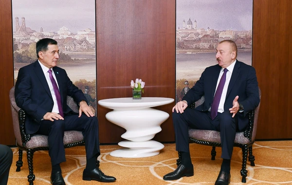 İlham Əliyev Almaniyada səfərdədir - FOTO