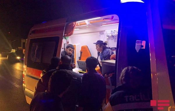Bakı Sumqayıt yolunda ağır qəza - xəsarət alanlar var - FOTO