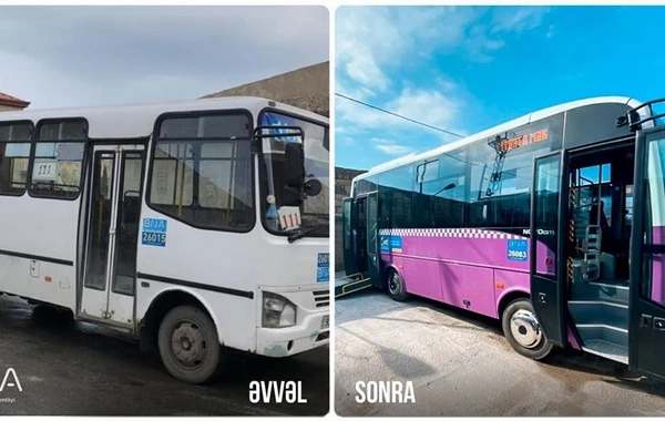 На еще одном маршруте в Баку появятся новые автобусы - ФОТО